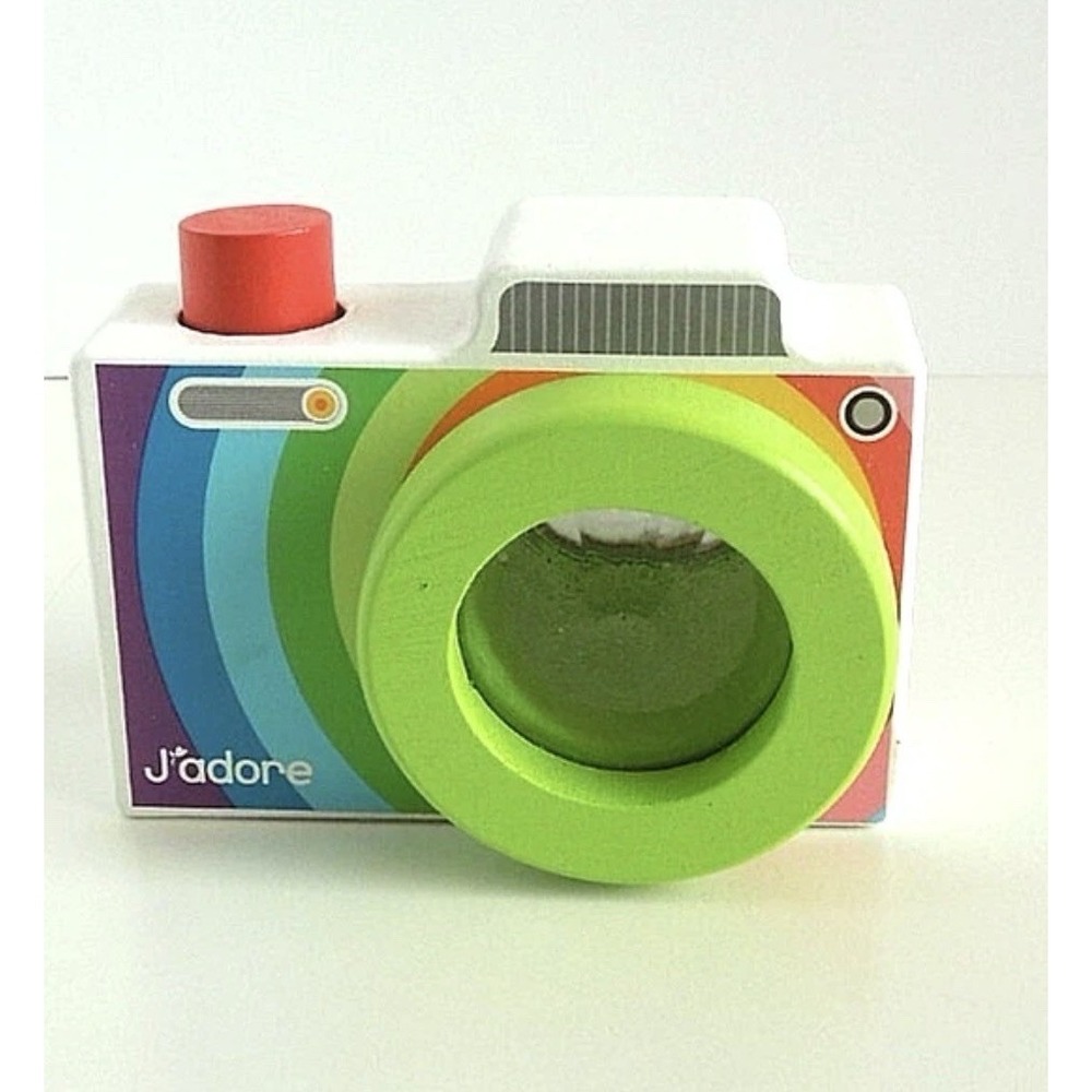 J'adore Nature Wood Toys Prizm Camera 6 Pack New Rainbow Wooden Toy